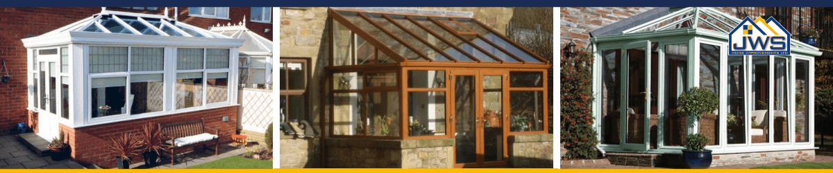 A range of different conservatory designs